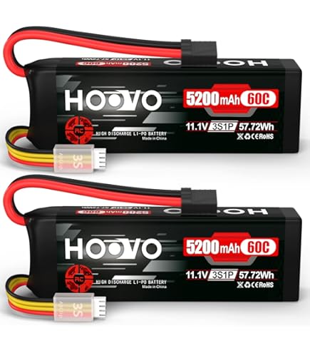 S*2様 TRAXXAS LIPOバッテリー 3s 5000mAh 25c 28 Traxxas 11.1V 5000mah 3S 25C LiPO Battery with ID Plug (2) 2872X